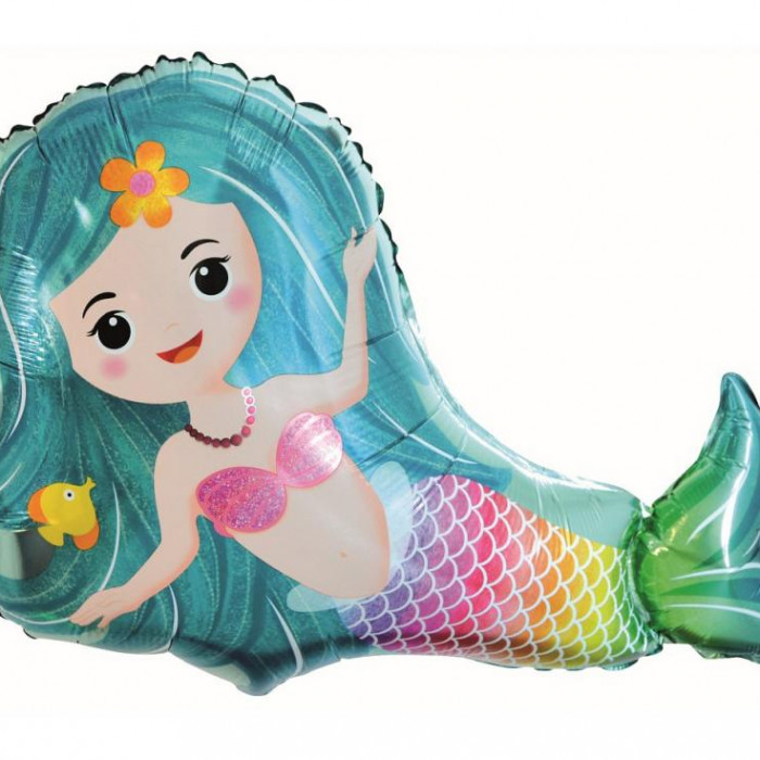 Balons forma Mermaid 47cm