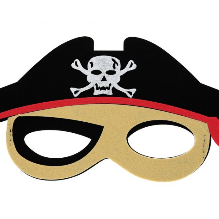 Maska filca "Pirāts"
